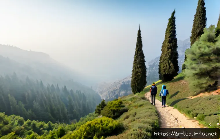 Home 17 레바논 공원 및 자연 보호구역 - Photorealistic wide landscape of Lebanon’s Cedars Nature Reserve, ancient towering cedar trees acros...